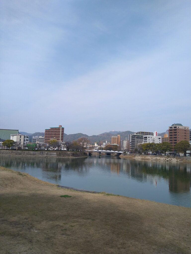 天満川と横川橋