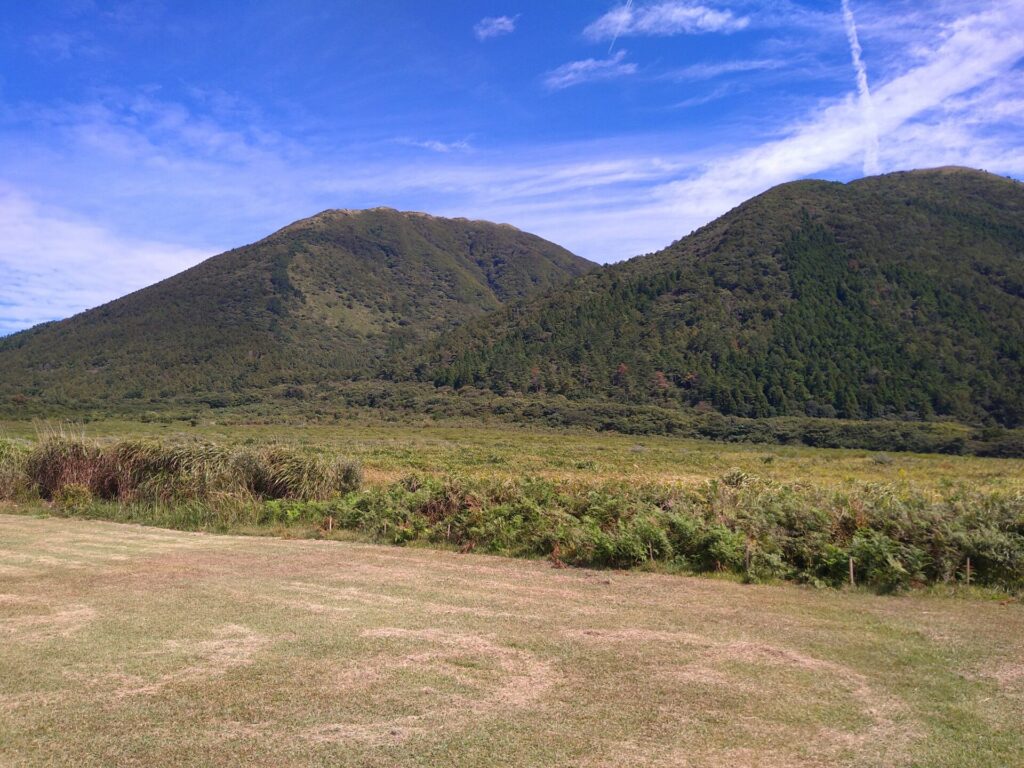 西の原から見る三瓶山