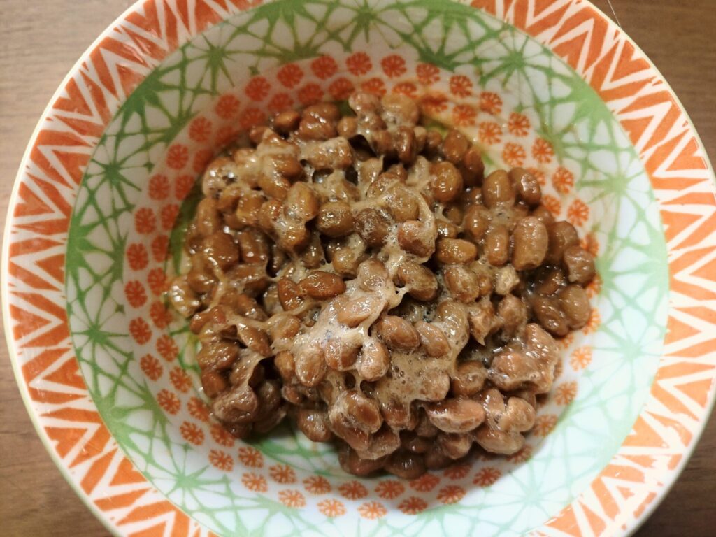 お椀で混ぜたところ